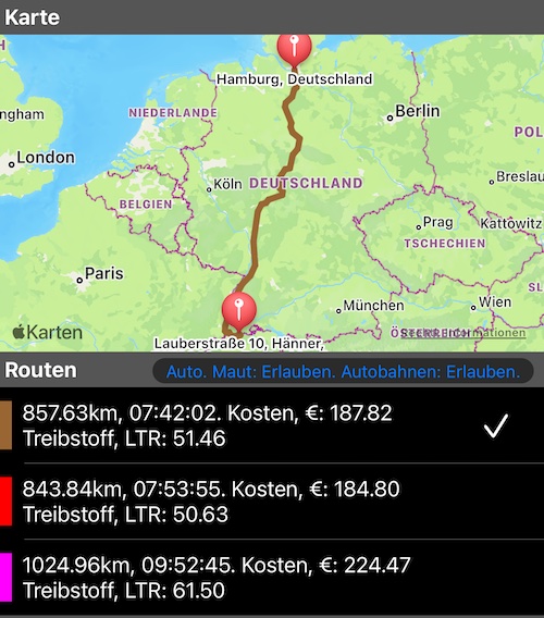 mileage-calculator-selected-route